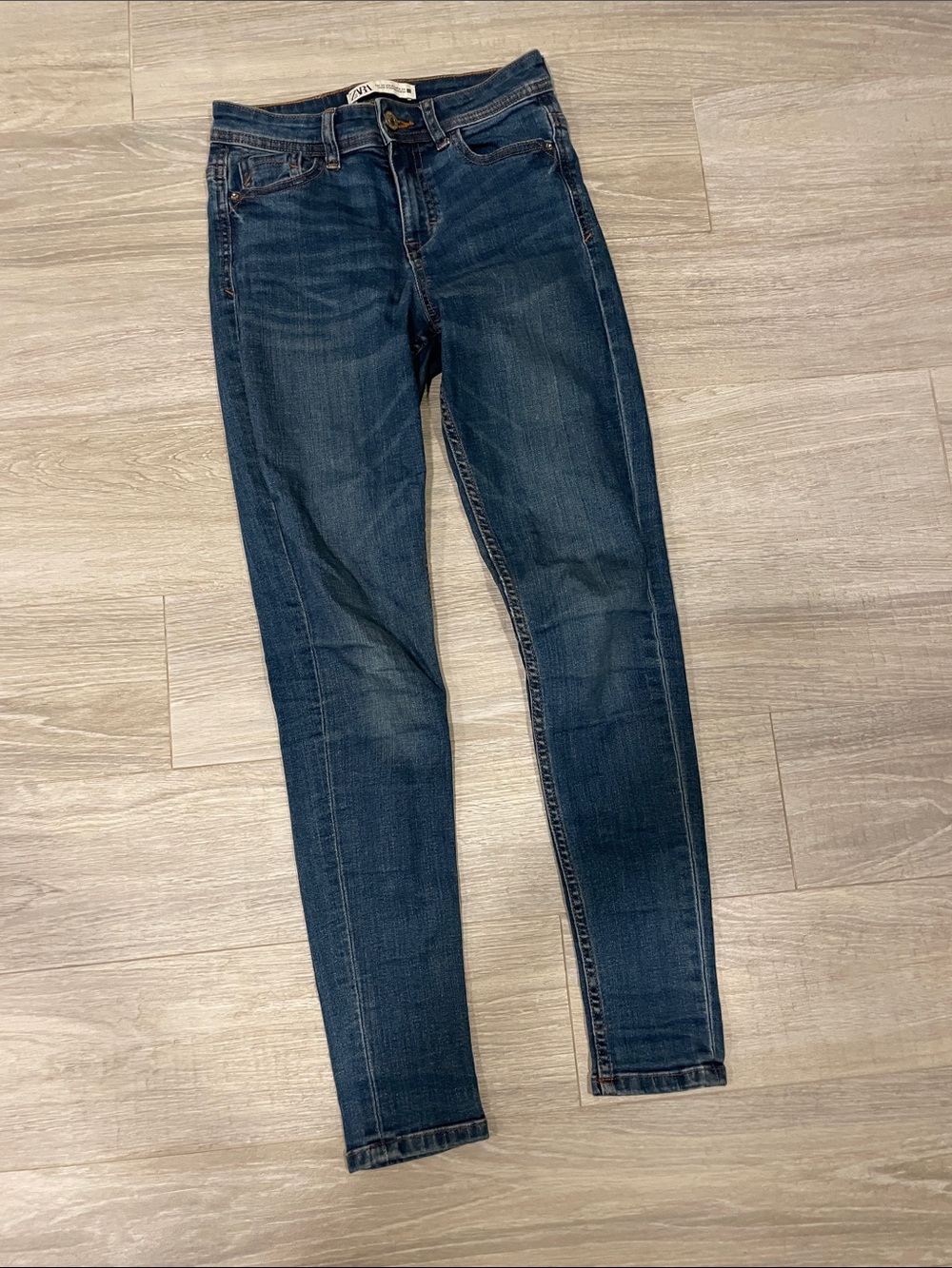 Zara Kids Dark Blue Skinny Jeans